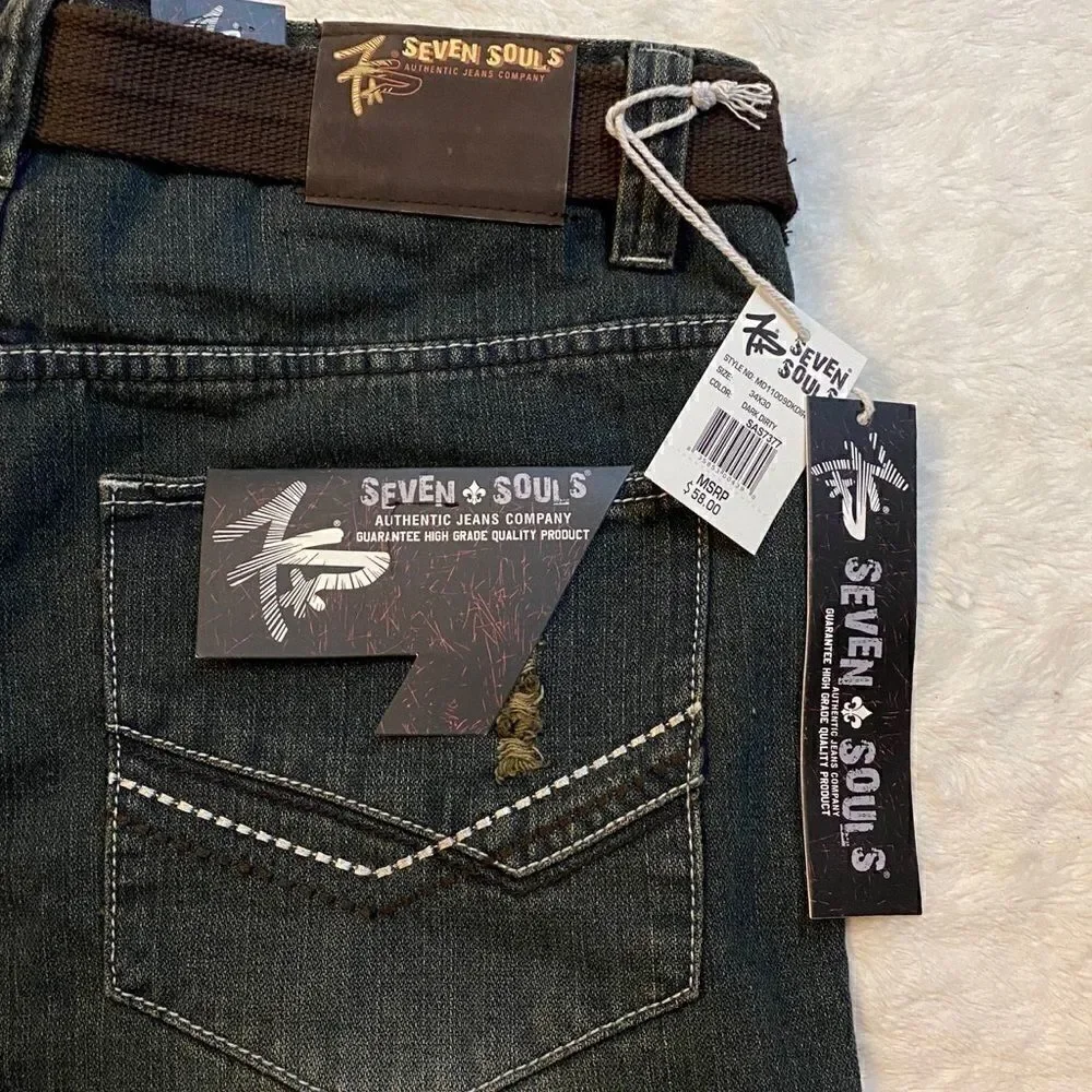 Seven Sauls Denim jeans Size:34x30